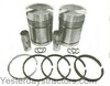 photo of Piston Kit For 420, 430, 440, 4 1\4 inch bore, .090 oversize. Contains pistons, rings, pins, and retainers.