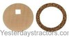photo of Gasket and Screen Set (for 2 inch outside diameter sediment bowl). Ford 8N, 9N, 2N, NAA, 600, 601, 700, 800, 801, 900.