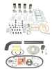 photo of 120 CID 4 cylinder gas 3-3\16 inch standard bore, 9\16 inch oil pump gear width. Complete Engine Kit contains, thick wall .090 inch sleeves, 3 ring pistons, rings, pins and retainers, pin bushings, complete gasket kit, timing gear, intake and exhaust valves, springs, spring retainers, guides, retainers and seals, valve keys, upper and lower radiator hose, air cleaner hose, oil pump kit, fan belt, points and condenser, spark plugs, oil filter, basic carb kit. For, 8N, 9N, 2N. NOTE: If you have rotating valves you will also need 4 x 8N6505C exhaust valves and 4 x 8N6534B Valve Rotor Assembly. These are sold separately. If your keepers or keys on the exhaust or intake valves are the same, you DO NOT have rotating valves. If they are different then you DO. Bearings not included, they can be ordered separately from our Engine Bearings category.