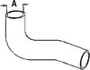 Oliver White 2-85 Radiator Hose, Upper