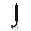 Ford 1110 Muffler, Vertical