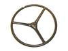 photo of For tractor models Colt, 20, 22, 30, 33, 44, 44-6, 55, 81, 101 Jr., 101 Sr., 102 Jr., 102 Sr., 201, 203, 333, 444, 555 all 1943-1957. Steering Wheel 17 1\2  Diameter, 13\16  Hub, with covered spokes. This IS NOT FOR A SPLINED OR KEYED HUB. You must have a pin hole in shaft to accomodate locking pin. This replaces a locking screw type.