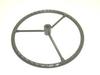 photo of For tractor models Colt, 20, 22, 30, MH33, 44, 44-6, 55, 81, 101 Jr., 101 Sr., 102 Jr., 102 Sr., 201, 203, 333, 444, 555 all 1943-1957. Steering Wheel 17 1\2  Diameter, 13\16  Hub, with bare spokes. This IS NOT FOR A SPLINED OR KEYED HUB. You must have a pin hole in shaft to accomodate locking pin. This replaces a locking screw type.
