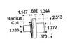 Massey Ferguson 360 Axle Pivot Pin