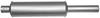 photo of For tractor models H, HV, O4, OS4, Super H, Super HV, Super W4, W4. Vertical, 5 1\2 inch round, 2 3\8 inch inlet inside diameter, 2 1\2 inch outlet outside diameter, 29 inch overall length.