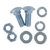 photo of These Radiator Mounting Bolts are used on aftermarket radiators to mount the radiator to the front support. Kit includes 2 Carriage Bolts, 2 Nuts, 2 Lock Washers and 2 Washers. For tractor models: 2000 4 cylinder, 2N, 4000 4 cylinder, 8N, 9N, Jubilee, NAA, NAB, 600, 601, 800, 801, 2030, 2031, 2120, 2130, 2131, 4030, 4031, 4120, 4121, 4130, 4131 4 cylinder. Replaces Nut 34670, 34090S, Flat Washer 44732, Lock Washer 34808, Carriage Bolt 351655S8.