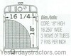 photo of For tractor models H and Super H, HV, Super HV, O4, OS4, W4, Super W4. Replaces OEM number 352628R92.