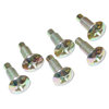 photo of Ford Hood Screw Kit, 6 Piece. Used to secures rear of hood to dash board. 5\16 inch x 24 Phillips head w\ pilot. Used on Ford 1953 to 1964 4 cylinder tractors.