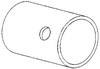 photo of Spindle bushing measures 1.237 inches inside diameter, 1.415 inches outside diameter, has a length of 1.760 inches and is .089 inches thick. For tractor models 100, 130, 140, A, A1, (AV, AV1 with fixed or adjustable front axle), Super A.