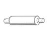 photo of Round body, inlet 1-5\8 inch inside diameter, outlet 1-3\4 inch outside diameter, 22-1\2 inches overall length. Fits 300 (serial number 62493 and up), 350 (serial number 501 and up - using C175 gas engine), 504 (serial number 3104 and up - using C135 gas engine).