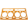 photo of Head Gasket for head with injectors at angle in head. For tractor models (165, 255, 300, 302, 304, 3165, 356 engine serial number 2939036 and up), (365 engine serial number less than 2939035 not ending in DL), (30, 40B, 50 engine serial number 29C1085 and up), 65. Perkins AD4.203. Replaces VPA4316, 3641182M1, 3681E023, 36812126, 744391M1.