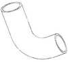 photo of Radiator hose, upper, for International. For 504