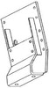 photo of For tractor models 1026, 1206, 1256, 1456, 706, 756, 806, 826, 856. Fender Mounting Bracket, Right Hand. Fits with fender E399329R2. Sheet metal parts may or may not come painted as pictured (unless the description states the color). They often come with only a primer coat of paint.