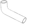 photo of Radiator hose, upper. Verify OEM part number as there were different ones available for these models: CUB 154 LO-BOY (SN <-20947)