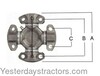 photo of A= 130mm, B= 104mm, C= 49.2mm. For tractor models 8010, 8030, 8050, 8070 all with 4WD.