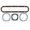 photo of This 4 piece Final Drive Gasket Kit Includes (1) rear axle housing oil pan gasket, (2) rear axle outer bearing retainer gaskets, (1) rear axle housing inner bearing cap gasket. 2 used per tractor, sold individually. Fits: A, AV, B, BN, Super A, Super A1, Super AV, Super AV1; Replaces: 43245D, 47954D, 48009D, 48009DB