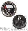photo of PRESSURE GAUGE For A, B, C. This type screws straight into block. Has IHC Logo.