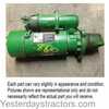 photo of <UL><li>For John Deere tractor models 5020, 6030, 7520, 8630, 8640, 8650, 8760, 8770, 8850, 9200, 9300, 9300T, 9400, 9400T<\li><li>Compatible with John Deere Combine(s) 9880<\li><li>Compatible with John Deere Harvester(s) 5820, 5830, 6710<\li><li>Compatible with John Deere Construction and industrial models 644<\li><li>Replaces John Deere OEM nos RE69590<\li><li>Replaces John Deere Casting nos RE61457<\li><li>Replaces Delco Remy Mfg nos 1993935, 10461414, 10478994, 10479052<\li><li>12 Volt<\li><li>Teeth: 12<\li><li>Rotation: CW<\li><li>Solenoid bolts to nose cone with 3 bolt<\li><li>Used items are not always in stock. If we are unable to ship this part we will contact you within one business day.<\li><\UL>