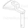 Farmall Super AV Brake Pedal Shaft, RH