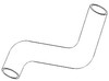 Massey Ferguson 275 Radiator Hose Lower