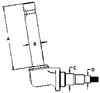 photo of This spindle measures A= 11.625 inch, B= 1.423 inch, C= 1.377 inch, D= .865 inch. For tractor models 2400A, 454, 464, 484 all standard duty. The wheel bearing kit used for this spindle is part number WBKIH8. Replaces 536061R2, 536061R1