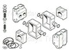 photo of Fits MF35, 65, 135, TO35, 150, 165, 175, 202, 2135, 302, 304, 50, 765. Repairs OEM Pump. Valve chamber has 5 holes on the sides of valve chambers. Hydraulic Pump Overhaul Kit contains (2) 184471M1, (2) 190799M1, 180924M2, 180925M2, (4) 8992604M1, 1810467M91, 556601