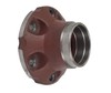 photo of This Front Hub 6, 9\16 - 18 thread bolt holes on a 6 inch bolt hole circle. It uses wheel bearing kit WBKMF5, not included. Used on 4500 Forklift, 20C, 30B, 30D, 40B, 235 Orchard, and 245 Orchard. Replaces OEM part number 674381M92