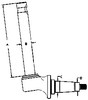 photo of This spindle measures A= 12.125 inch, B= 1.667 inch, C= 1.780 inch, D= 1.375 inch. For tractor models 585, 595, 595XL, 695, 695XL, 895, 895XL. The wheel bearing kit used for this spindle is part number WBKIH9.