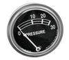 photo of Oil pressure gauge. For IB, B, C, CA, D10, D12, D14, D15, D17, WC, WD, WD45, WF