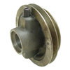 photo of This new Crankshaft Pulley Double has double groove for power steering with cone shaped allen screw. It fits with or without power steering. It has Drive Lugs For Hand Crank. Fits WD, WD45. Replaces: 227395, 70227395