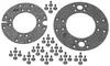 photo of Lining kit for disc brakes. Includes lining and rivets for one disc and one drum. Non-Asbestos. Serial number 42001 and up, D17 Series IV. For tractor models 170, 175, 180, 185, D17.