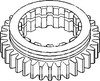 Allis Chalmers 180 Sliding Gear Transmission Mainshaft