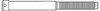 photo of Measurements for this Lift Link Screw are 13.625 inches length, 1.200 inches Diameter, and 1.125-7 Thread. For tractor models D17, 170, 180, (185 serial number up to 5707). THIS IS NOT FINE THREAD LIKE THE PICTURE SUGGESTS.