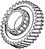 Allis Chalmers 175 Second Mainshaft Gear