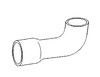 Farmall B275 Radiator Hose, Upper