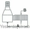 photo of 20 mm adjustment thread, A= 3.156 inch, B= M20 1.0 right hand thread. For tractor models 5045, 5050.