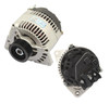 photo of Alternator, 100 amp, 12 volt. Ford\New Holland Tractors: 5640, 5640SLE, 6530, 6530SLE, 6640, 6640SLE, 7740, 7740SLE, 7840, 7840SLE, 8240, 8240SLE, 8340, 8340SLE, TS90, TS100, TS110. Replaces 82003307, 82010242, F0NN10B376BA, F0NN10B376BB, F2NN10B376AA