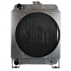 photo of This radiator fits the Ford 1200. The core measures 12 1\2 inches high, 12 inches wide, and 1 1\2 inches deep. Replaces part number 86561701.