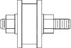 Massey Ferguson 188 Fuel Tank Mounting Bushing