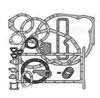 Ferguson TEA20 Bottom Gasket Set