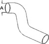 Massey Ferguson 178 Radiator Hose, Lower