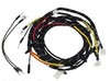 photo of Complete Wiring Harness including light wires and a diagram, 6 Volt. Original style braiding with soldered terminals. Made in the USA. For model 8N up to serial number 263843 with Front Mount Distributor.