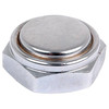 photo of This steering wheel Nut is Chrome. For Dexta, Super Dexta