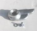 photo of Winged Headlight Bracket for left side. For tractor models 8N, 9N, 2N, NAA.