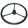 photo of For B sn#60000-95999. Steering Wheel, 16  Diameter, Round Spokes, 3\4 -7\8  keyed, Stepped Hub.