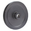 photo of This Power Steering Pump Pulley is used with S03-1003 Power Steering Pump. It is designed for Tractors using Eaton Style power steering pump. It is made of Stamped steel. Measures 5 inches outside diameter, 0.675 inch bore, 1\8 inch keyway, 0.9715 inch total width for 1\2 inch belt.