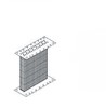 photo of For GP from SN# 200111 to 226401. Radiator Core. 17 1\2  H x 18 1\2  W x 2 13\16 D. Gaskets available as GK2424.