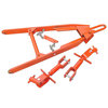 photo of Category I. This Three Point Hitch is used on Allis Chalmers D14, D15, WD, WD45. Lift arms: 5\8 inches thick x 3 inches wide, Easy to install and remove. Snap coupler drawbar must be removed to install. Adjustable uprights attach to snap couplers (which are not included). Top link and top link bracket not included. Additional $110.00 shipping due to weight.