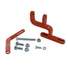 photo of This Alternator Bracket Kit fits tractor models B, [C, CA must trim 1 inch off lower end of adjustment bracket and re-drill hole to clear draglink], [D10, D12, D14 lower bracket only], IB. Use with 8NE10305SE alternator and existing belt.