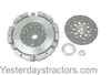 photo of This new 9 inch dual clutch kit contains: 9 inch, 19 spline, 1.47 inch (36 mm) hub, 6 pad pressure plate assembly w\INCLUDES ORGANIC SPRING LOADED ENGINE DISC; Heavy-duty 9 inch, 13 spine, .984 inch (25 mm) hub, woven clutch disc; release and pilot bearings, and clutch alignment tool. Fits 870 (SN# 016000 and up), 900HC (with yanmar diesel), 970, 1050, 1070. Replaces LVA801352, (SUB FOR AM877476, AM8784 97, AM878798 AND AM879876)